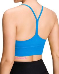 Дизайнер Lul Yoga Outfit Sport Bras Women Women High Support Queeniek