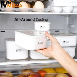 Dinnerware Refrigerator Storage Box Stack Preferred Material Four Sizes Kitchen Bar Utensils Heating Lunch Crisper