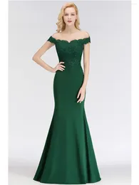 Casual Dresses Dark Green Vintage Floral Lace Maxi Mermaid Dress For Women Elegant Off Shoulder Female Evening Prom Party Bridal Gown