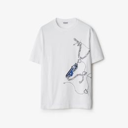DSQ PHANTOM TURTLE Knight Hardware Cotton T-shirt Men's COTTON T-SHIRT with Print Womens T Shirts Short Sleeve Tshirts Summer Hip Hop Tops Tees Streetwear | 5692