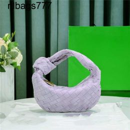 Knotted Jodie Venetabottegs 2024 Italy Handbag Leather Bag Woven Bag Hopo Underarm Bag Handheld Small Bag Versatile Leather