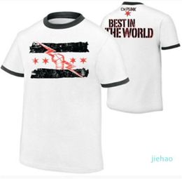 Fashion Summer New Short Sleeve Wrestling CM Punk Since Day One Men039s TShirt Print 2020 Mens T Shirts5181352