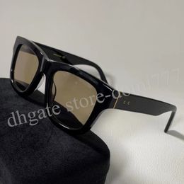 Premium Fashion Squircle Full Frame Sunglasses with Logo for Men Women Summer Sun Glasses 263I