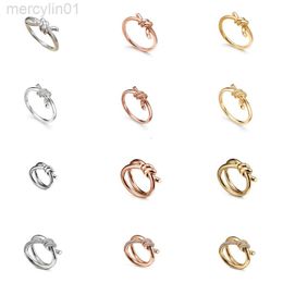 Designer Jewellery t Home Seiko High Quality New Twisted Rope Ring Twisted No Diamond Inlaid Diamond Fashion Tower
