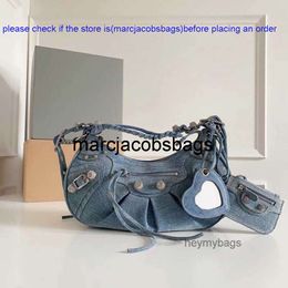 balencig bag balencias b Really super 9A Quality Le Cagole Bags Women cool girl Motorcycle luxury Designers Genuine leather crossbody purse Pochette Vintage rainbo