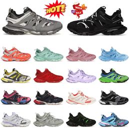 2024 New Fashion Tracks 3.0 Mesh Nylon Designer Casual Shoes Low OG Plate-forme Rubber Sole Bottom Track Trainers Luxury Women Mens Tess s.Gomma Outdoor Sports Sneakers