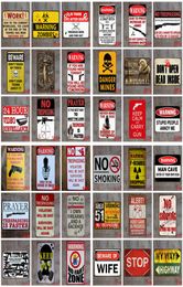 Bar Metal Tin Sign Paints Retro Wall Plaque Sign Art Sticker Iron Painting Home Restaurant Decoration Pub Signs Wall Decor HHE16011818074