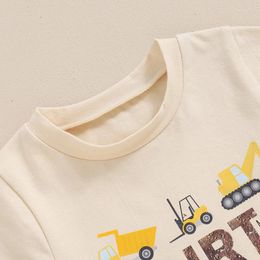 Clothing Sets Toddler Baby Boy Summer Outfit Short Sleeve Letter Print T Shirt Top And Casual Shorts Set Cute Infant Born Clothes
