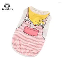 Dog Apparel Summer Thin Pet Puppy Clothes Breathable Vest For Small Medium Large Dogs Comfortable Cat Costume Shirt