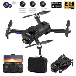 Drones New F196 Drone RC Drone 4K Professional with 1080P Wide Angle Dual HD Camera Foldable RC Helicopter WIFI FPV Height d240509