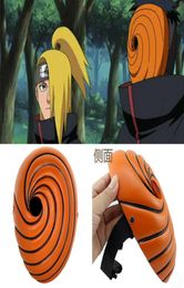 Creative Japan kakaxi Cartoons Mask Tobi Obito kakaxi Ninja Madara Uchiha Masquerade Cosplay Full Face Resin Party Mask Y08045915672