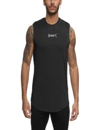 2020 Gyms Workout Sleeveless Shirt Running Tank Top Men Bodybuilding Clothing Fitness Mens Sportwear Vests Muscle Men Tank Tops8305054