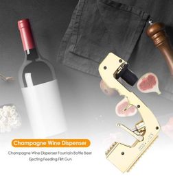 Champagne Wine Dispenser Fountain Bottle Beer Ejector Feeding Flirt Gun for Wedding Party Night Club Bar Tool Other Bar Products8662175