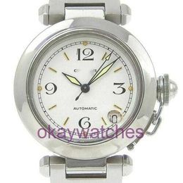 Crattre Designer High Quality Watches Watch W31015m7 White Dial Stainless Steel Mechanical Car with Original Box