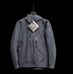Giacche da uomo 2022 arco giacca impermeabile esterna a tre strati per uomini Gore-texpro sv maschio casual cappotto da escursionismo 5s 5