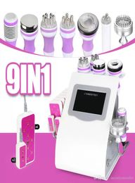 super 9 In 1 Unoisetion Cavitation Radio Frequency Vacuum Cold Photon Shaping Slimming Machine 6 Big 2 Small6054544