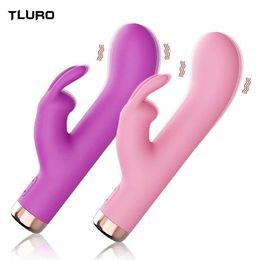 Other Health Beauty Items Powerful rabbit vibrator for female clitoral stimulation G-spot mini silicone adult Q240508