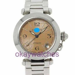 Crrattre Designer High Quality Watches c W31024m7 Salmon Pink Dial Boys Watch with Original Box