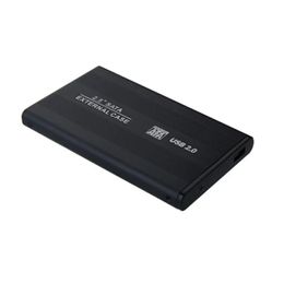 High QualityHDD SSD Case 2.5 SATA To USB2.0 Adapter Hard Drive Enclosure SSD Disc HDD Box Case HD External HDD Enclosure