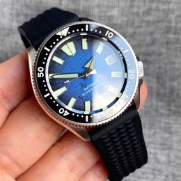 Other Watches 37mm Tandorio 200m Diving Japan NH35A ment 120 Click Sapphire Glass Luminous Automatic Men Date Waffle Strap 3.8 Crown T240508