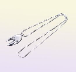 2020 z192 new lobster crab pliers Necklace men039s stainless steel pendant personalized Pendant Necklace Jewelry8181246