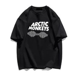 Arctic Monkeys Creativity Printed T Shirt Women Male Manga Casual Y2k White T Shirt O-neck Cotton T Shirt Fashion Street Clothes 240509