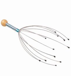 Manual scalp hand head massager head before neck scalp massager claw items with fullquality stainless steel wire relxing shi6251029