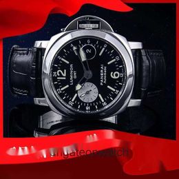 Peneraa High end Designer watches for trendy Machinery Mens Watch 44mm Date Display Dual Time Waterproof Night Light Leisure PAM00088 original 1:1 with real logo box