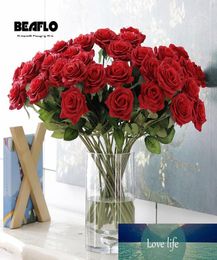 1PC Romantic Artificial Rose Flower DIY Silk Flowers Fresh Flores for Wedding Party Home Holiday Decoration6424954