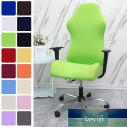 Elastic Stretch Home Club Gaming Chair Cover Office Computer Armchair Thicken Slipcovers Dust-proof Protectors Housse De Chaise Covers 233y