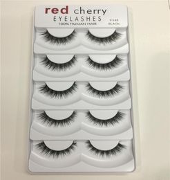 makeup Red Cherry False eyelashes 5 pairspack 8 Styles Natural Long Professional makeup Big eyes High Quality DHL 7285694