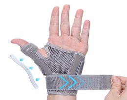 1PC Thumb Spica Splint Stabiliser Wrist Support Brace Protector Carpal Tunnel Tendonitis Pain Relief Right Left Hand Immobilizer3780800