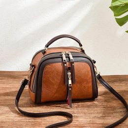 Shoulder Bags Luxury Stone Pattern Women's Handbag Fashion Designer Messenger Bag Ladies Pu Leather Shell Bolsas Feminina