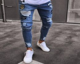 2018 Jean Denim Causual Fashional mens designer Distressed Shorts Skate Board Jogger Ankle Ripped guy jeans9833631