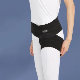 Care 1pcs Black Brace Protector Belt Compression Brace For Hip Sciatica Nerve Pain Relief Thigh Joints Arthritis Groin Wrap