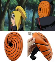 Creative Japan kakaxi Cartoons Mask Tobi Obito kakaxi Ninja Madara Uchiha Masquerade Cosplay Full Face Resin Party Mask Y08044761704