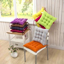 Pillow Square Chair Seat With Anti-Skid Strap Indoor Outdoor Sofa S For Home Office Car Room Decor 2024