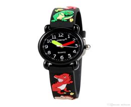 Kid Watch 3D Cartoon dinosaur Lovely Kids Girls Boys Children Students Quartz Wrist Watch Very Popular Wristwatc Sports Clock9134432