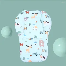 Stroller Parts Cartoon Pattern Baby Cushion Seat Liner Pushchair Car Mat Accessories