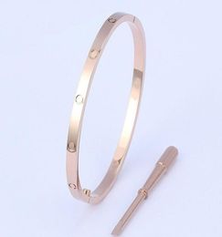 Love Screwdriver Bracelets Designer Bangle Classic C Design Jewellery Men and Women Bracelets Not Fade Allergy 9485854