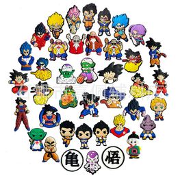 Anime charms wholesale childhood memories dragon boy toys funny gift cartoon charms shoe accessories pvc decoration buckle soft rubber clog charms fast ship