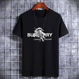 Men Cotton Jersey T-Shirt Luxury Tee Shirt Top Quality Tee Shirt Summer T Shirt Designer Clothing Male Top Retro Vintage Tops 240509