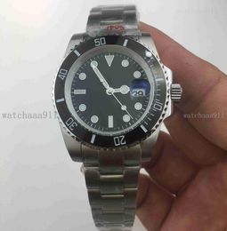 U1 Top AAA Men039s Luxury Mechanical Watch Waterproof Design Glowinthedark 40mm Dial Boutique steel Strap watches5492941