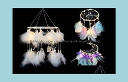 Arts And Crafts Arts Gifts Home Garden Girl Dream Catcher Wind Chimes Hanging Dreamcatcher Kids Children Bedroom Baby Room Decorat6647177