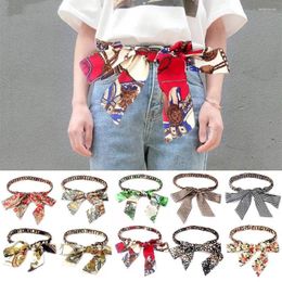 Belts Skirt Dress Clothing Decoration Silk Scarf Belt Decorative Jewellery Fashion Girdle Thin Waist Accessories