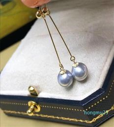 S925 Sterling Silver Flash Design Pearl Earrings Holder Women DIY Pearl Earrings Components Silver Gold Color8347712