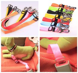 Dog Pet Car Safety Seat Belt Harness Restraint Lead Adjustable Leash Travel Clip Dogs Supplies Accessories2213434