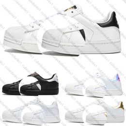 Three leaf grass board shoes classic white black shell head laser casual shoes designer shoes student sneakers outdoor sports training basketball shoes 36-44