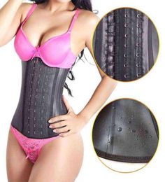 Fajas Colombian Latex Waist Trainer Body Shaper Corset Long Torso Shapewear Women Belly Sheath Slimming Abdomen Reduction Girdle T7054947