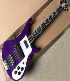 Purple 4 strings 4003 Ricken electric bass guitar with Rosewood fretboard4875289